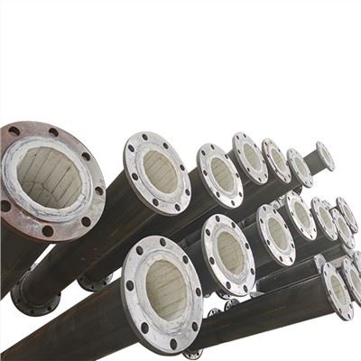 Alumina Ceramic Sheet Wear-resistant Tube with Flange