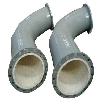 Ceramic Lining Pipe Elbow