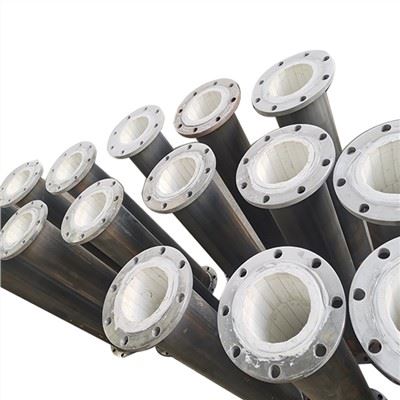 Metal Ceramic Lined Composite Pipe
