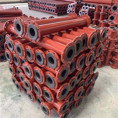 Pipe Lined With Ceramic Tile Liner