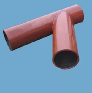 Ceramic Lining Composite Y Type Tee